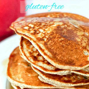 Gluten-Free Apple Cinnamon Buckwheat Pancakes