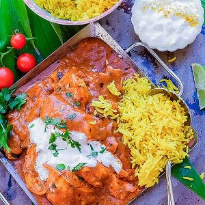 Gluten-Free Low-Fat Indian Butter Chicken