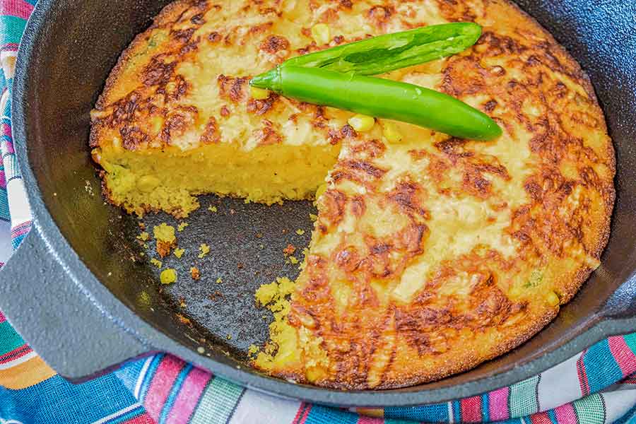 Mexican cheese cornbread, gluten free