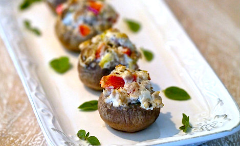 stuffed mushrooms