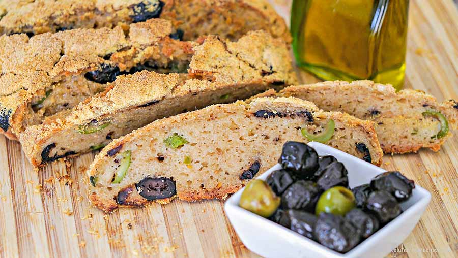 olive,bread,