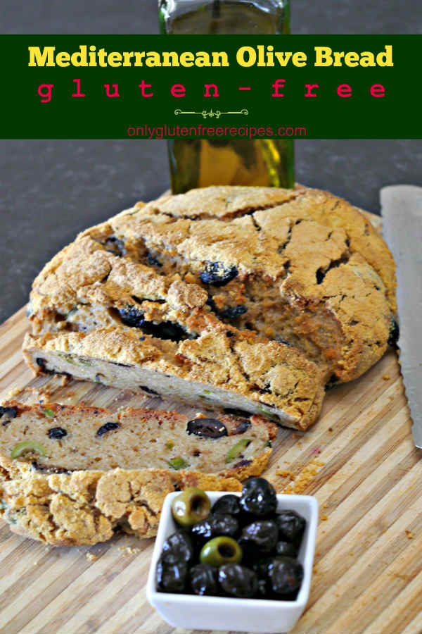 Gluten-Free Mediterranean Olive Bread