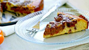 paleo, cake, apricot