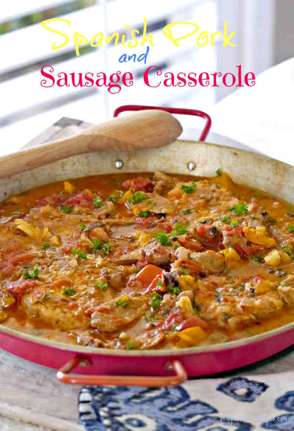 Spanish Pork and Sausage Casserole