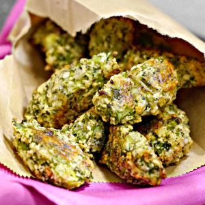 Gluten-Free Baked Broccoli Tots