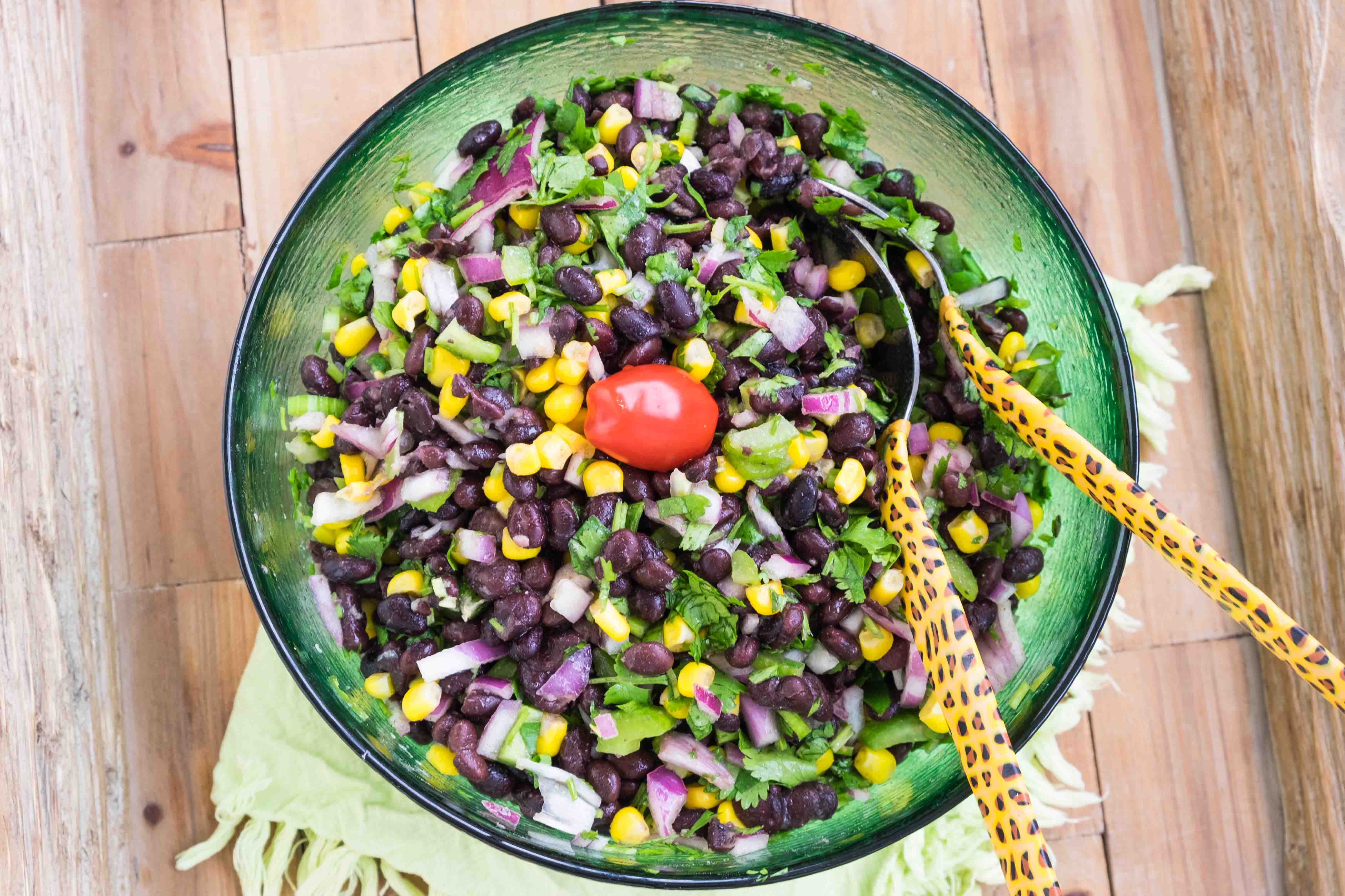 black bean salad