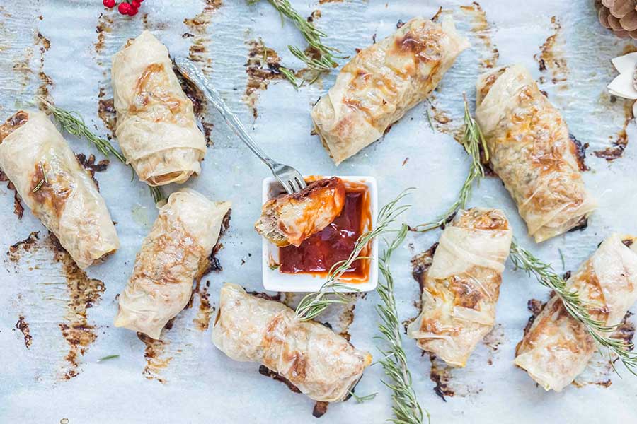 sausage rolls, gluten free