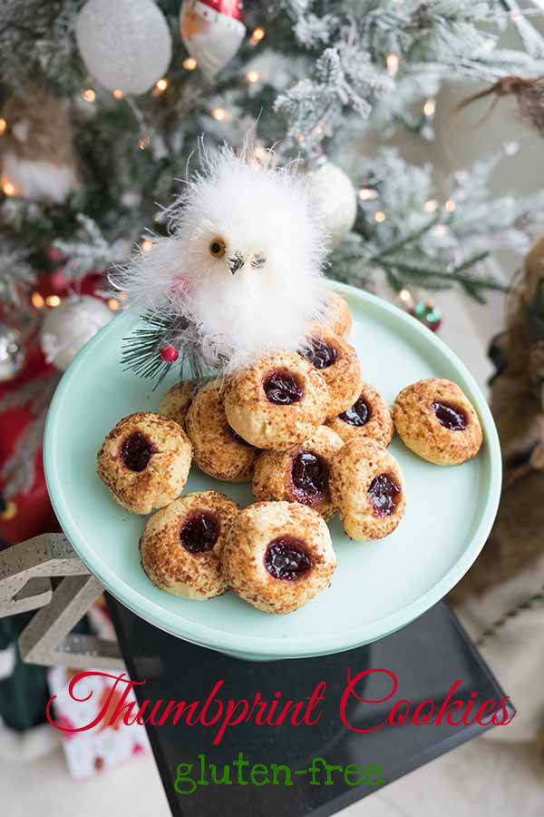 Gluten-Free Thumbprint Cookies