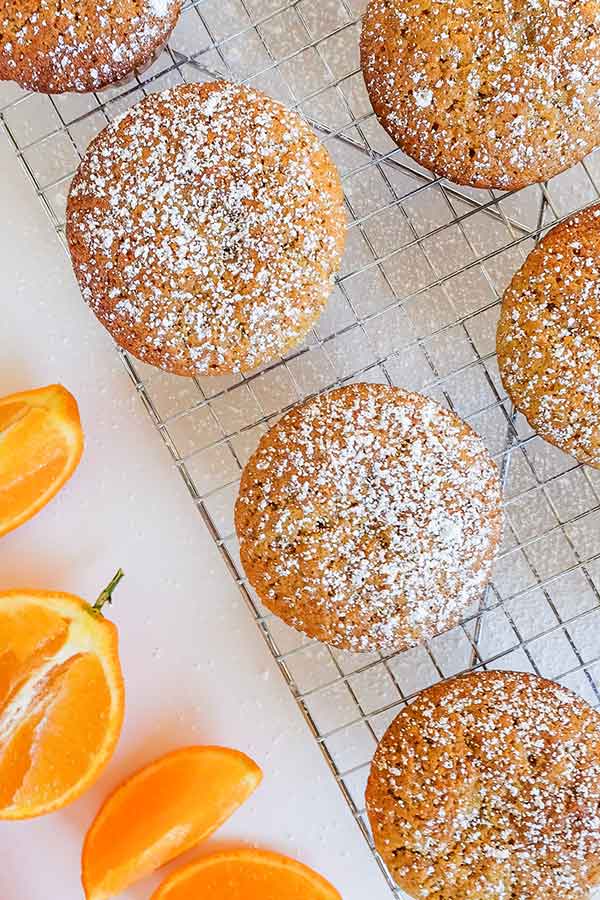 Gluten-Free Orange Yogurt Muffins