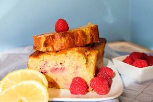 raspberry, cake, breakfast, one bowl