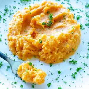 Creamy Turnip and Carrot Mash