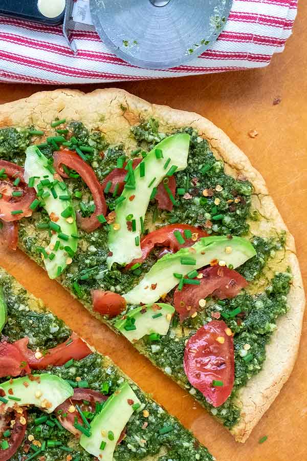 Outrageously Easy Quinoa Pizza Crust