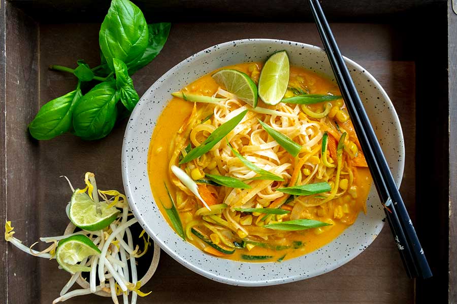 gluten-free curry noodles