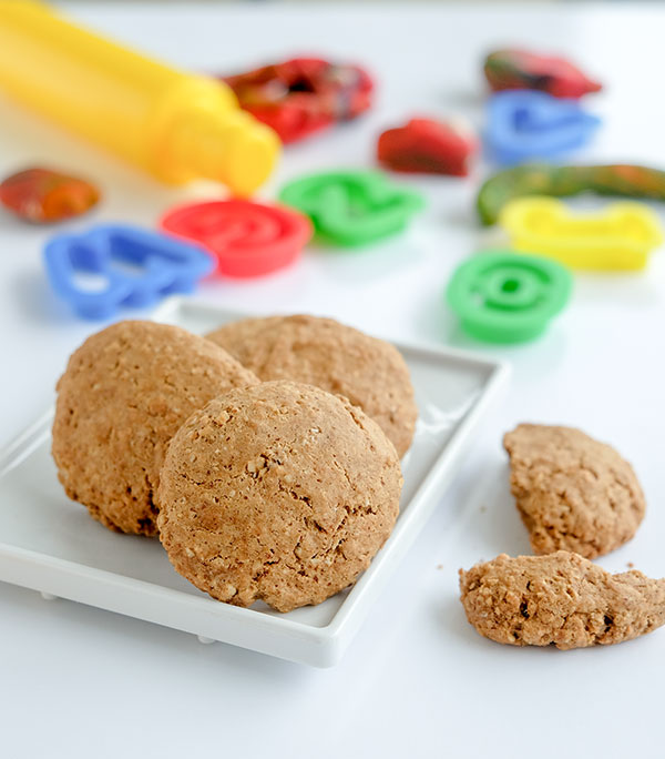 Gluten-Free Oatmeal & Almond Butter Cookies for Kids