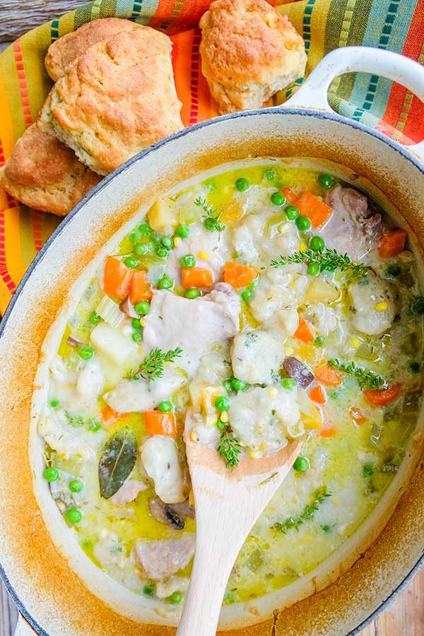 Country-Style Chicken Stew With Gluten-Free Dumplings