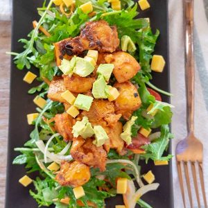 Buffalo Chicken Kale Salad