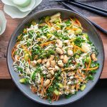 ramen salad, vegan, gluten free