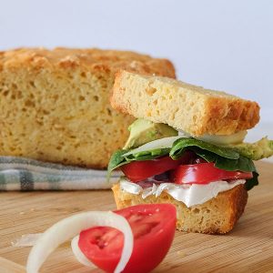 Gluten-Free Buttermilk Cheese Bread