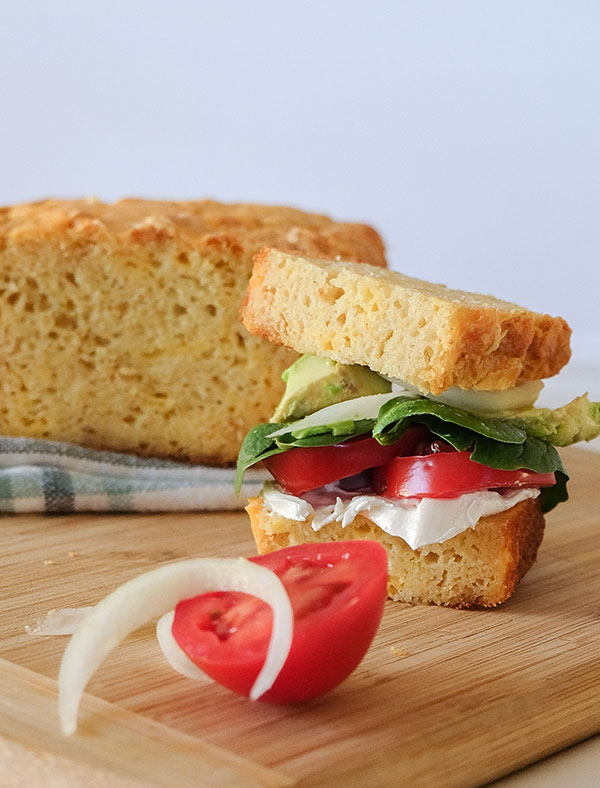 Gluten-Free Buttermilk Cheese Bread