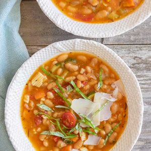 Instant Pot White Bean Minestrone