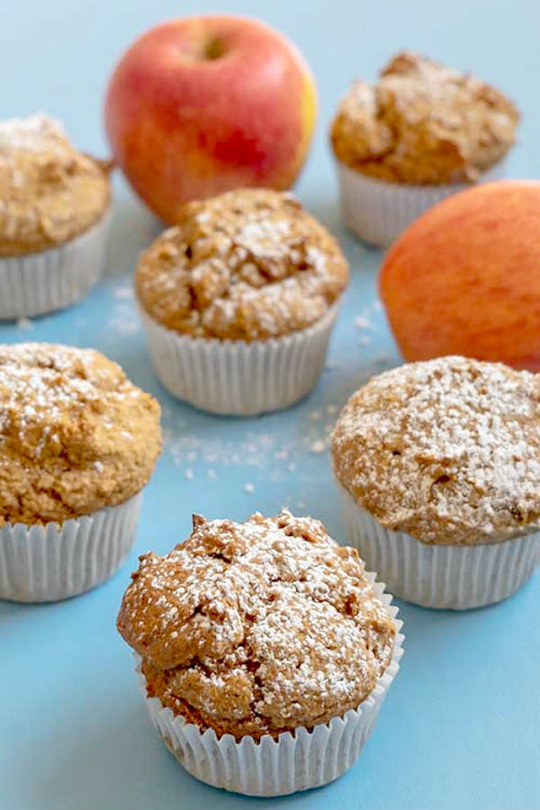 Paleo Apple Cinnamon Muffins {Grain-Free, Gluten-Free, Dairy-Free, Nut-Free}