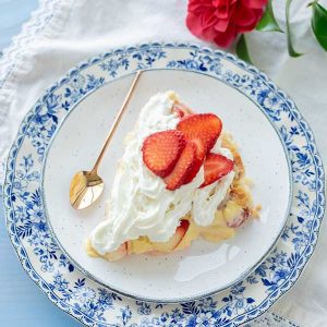 Gluten-Free Strawberry Cream Pie
