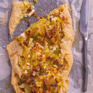 Gluten-Free Leek & Potato Crostata