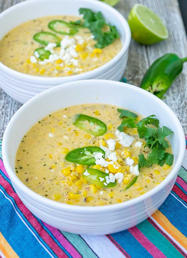 corn soup, Mexican, gluten-free