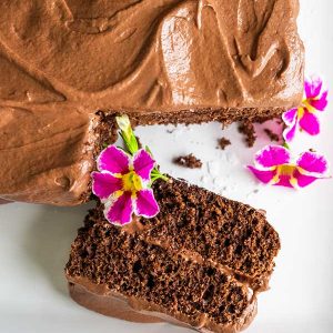 30-Minute Gluten-Free Chocolate Cake With Nutella Frosting