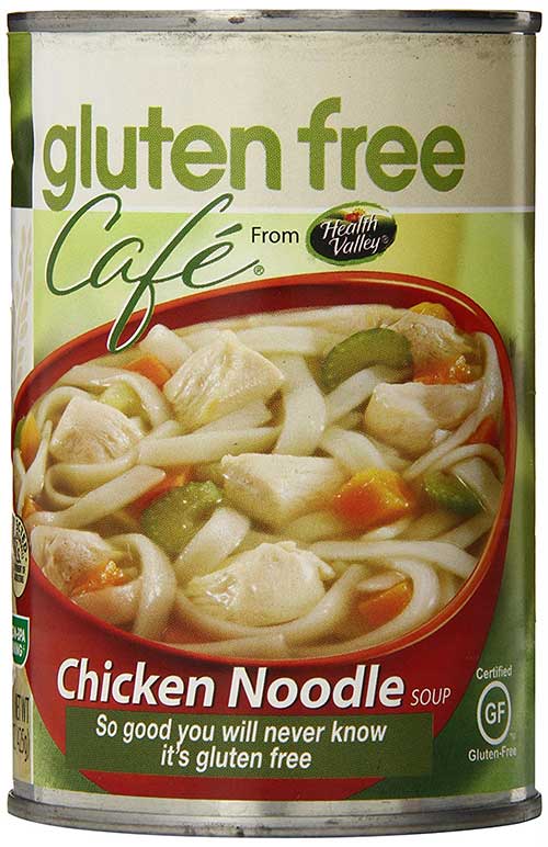 chicken noodle soup, gluten free