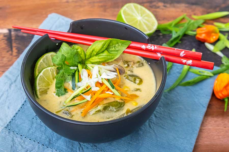 thai chicken soup, instant pot