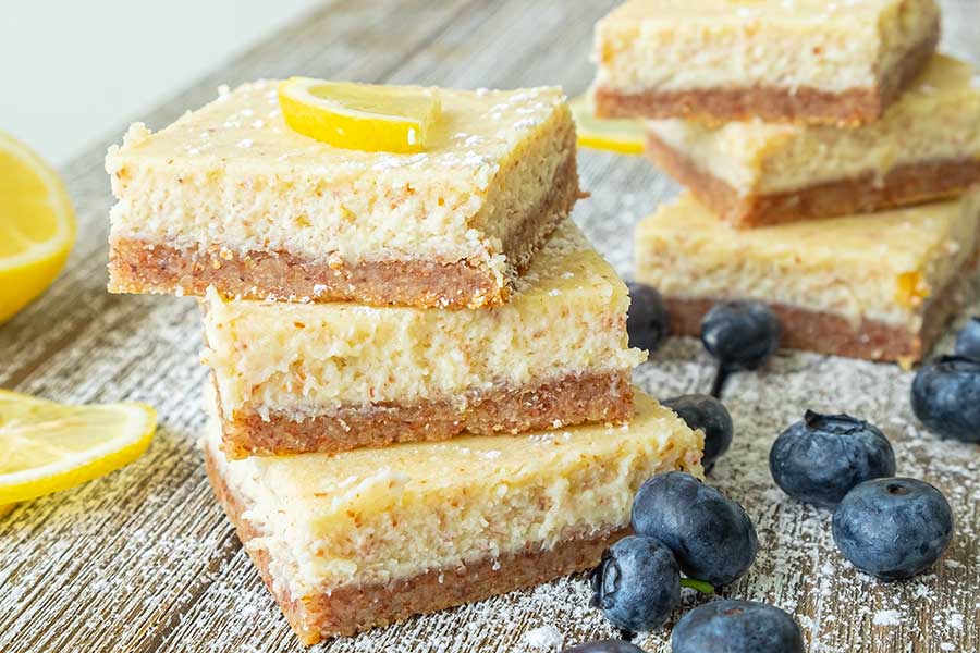 lemon bar slices for weight loss diet