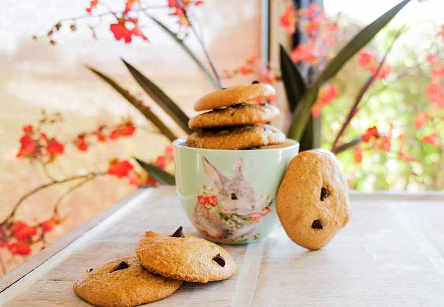 almond butter cookies, gluten free