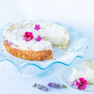 Gluten-Free Cream Cheese Vanilla Cake 