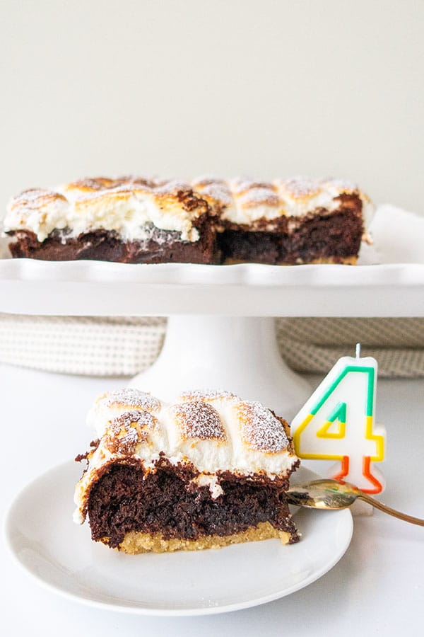 Gluten-Free S’More Chocolate Cake