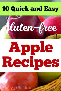 easy gluten free apple recipes