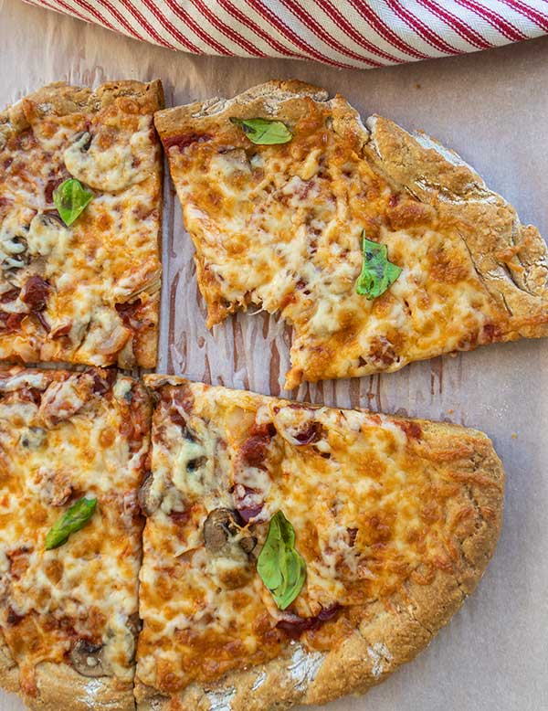 pizza crust, gluten free