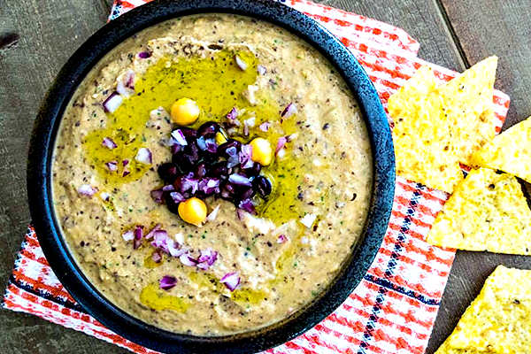 black bean hummus