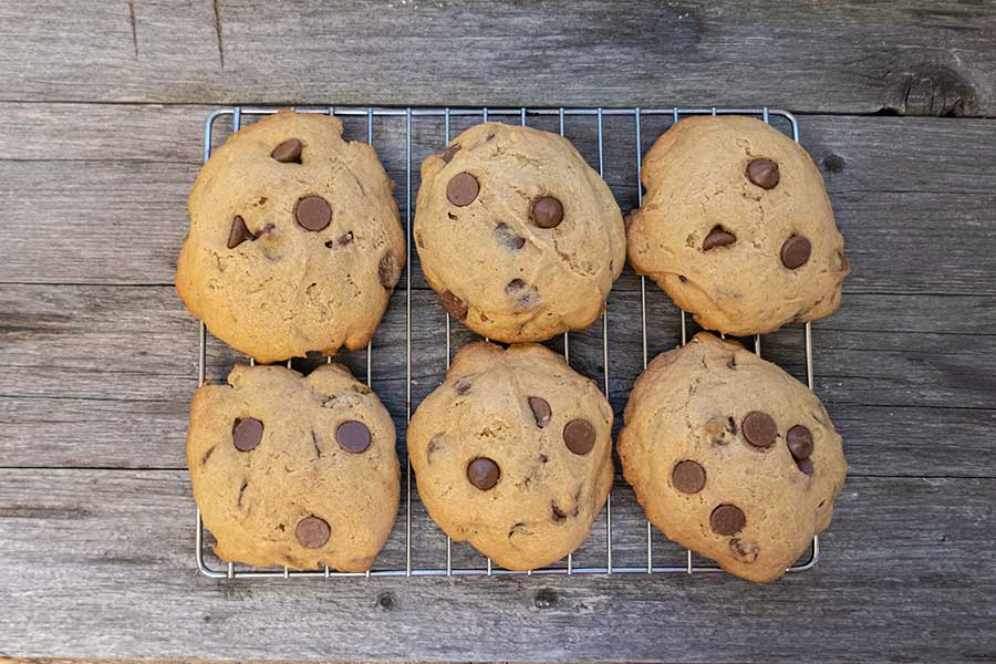 cassava chocolate chip cookies