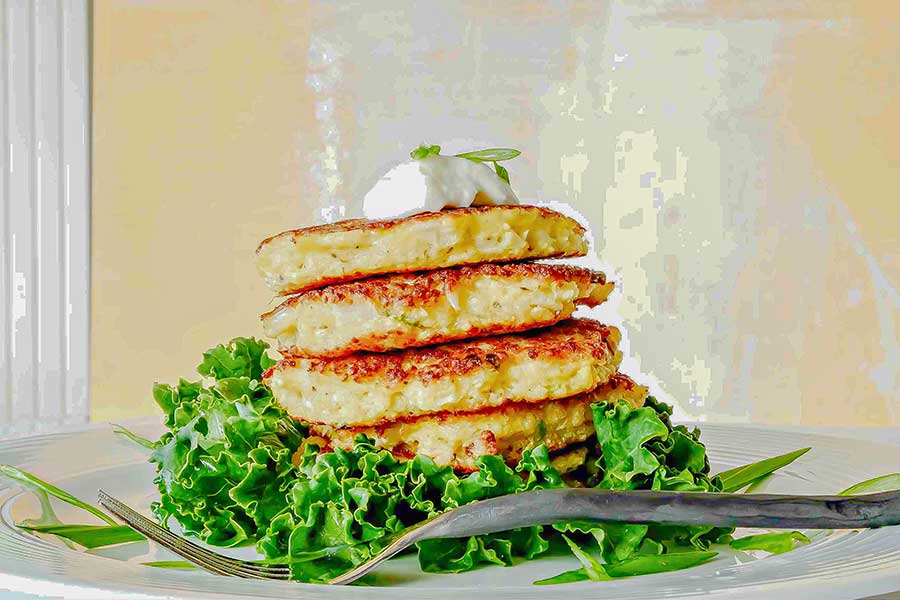 cauliflower fritters recipe