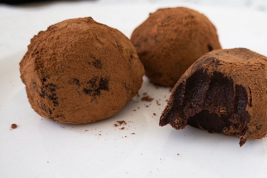 chocolate truffles