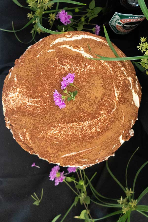 Irish cream tiramisu cake, gluten free