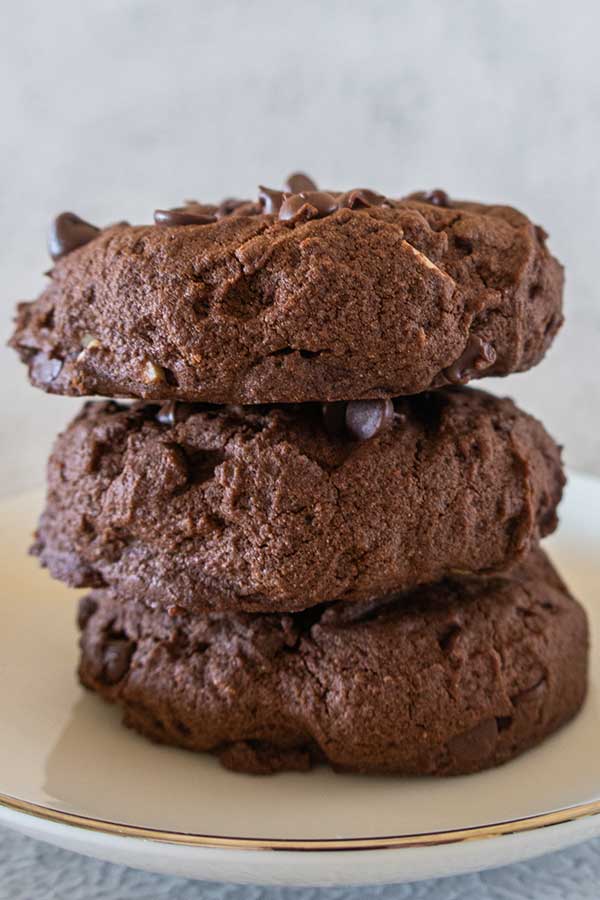 fudgy brownie cookiesm gluten free
