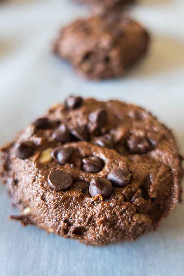 raw gluten-free chocolate cookie