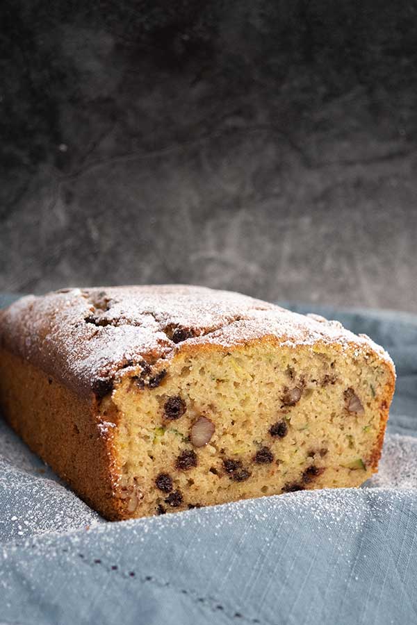 Gluten-Free Olive Oil Zucchini Bread With Chocolate Chips (Dairy-Free)