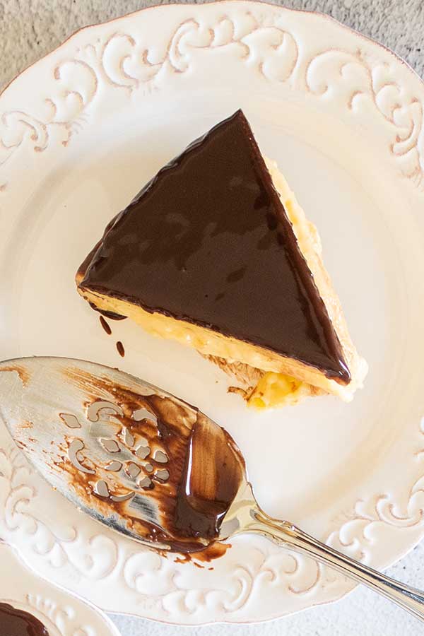 boston cream pie, gluten-free