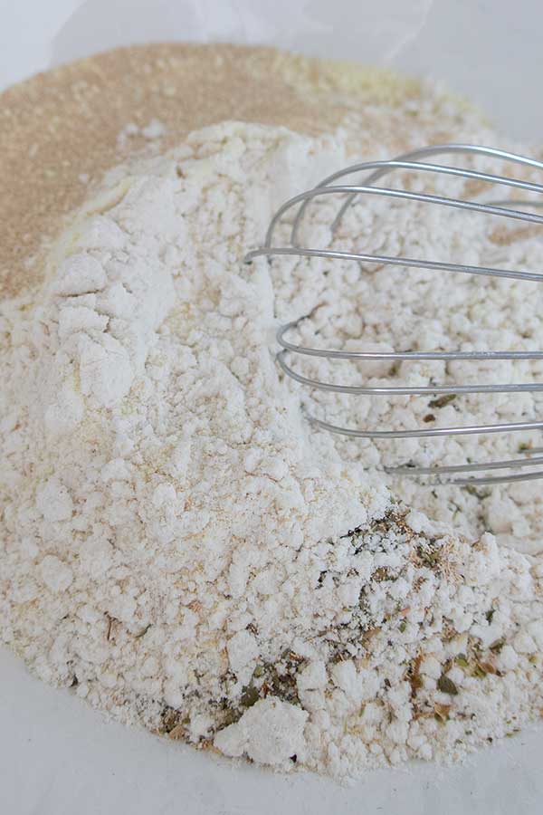 flour yeast herbs