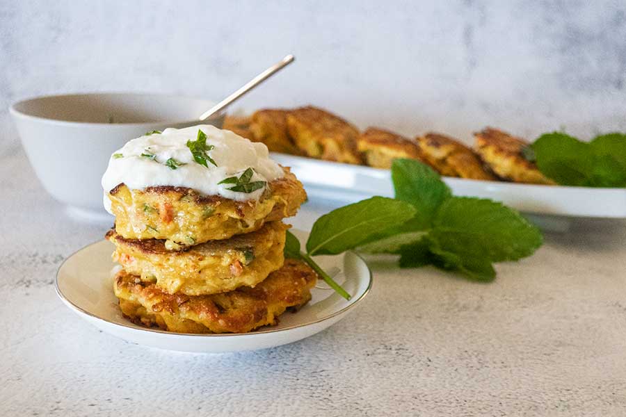 Salmon Burgers with Water Chestnuts (keto)