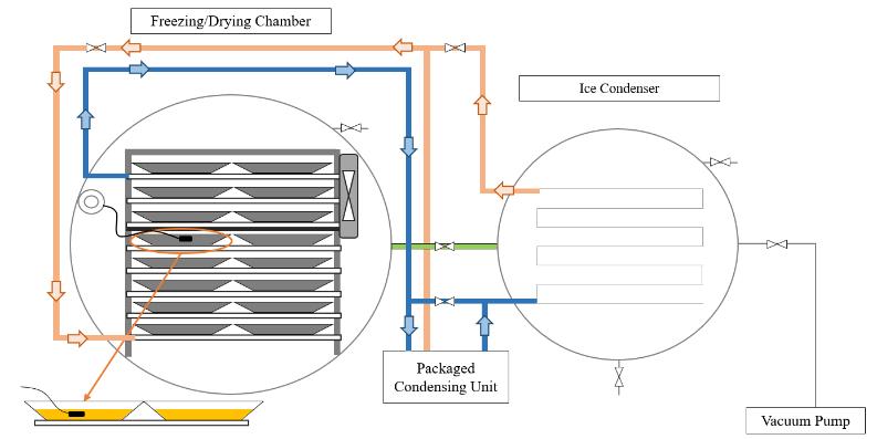 freeze dryer diagram