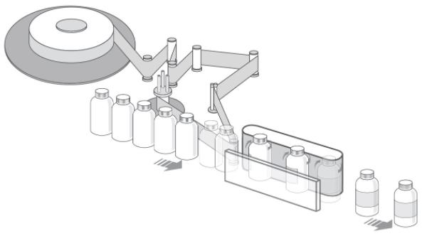 round bottle labeling machine round bottle labeling machine